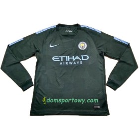 Koszulka Manchester City Trzeci Koszulki Piłkarskie 2017-2018 Długi Rękaw
